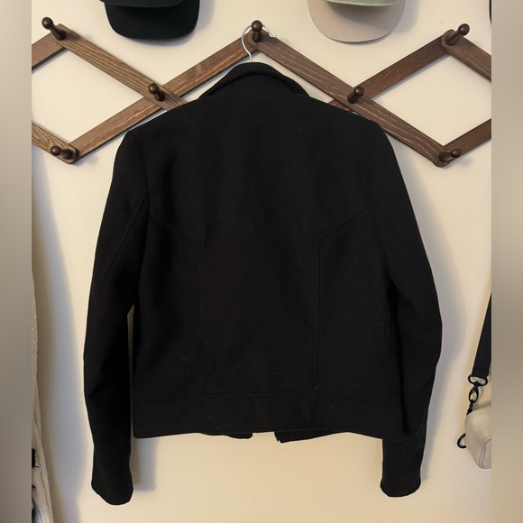 Divided Black Suede Jacket - Picture 2 of 2